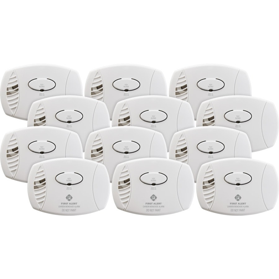 Best carbon monoxide (co) detectors. First Alert 12 Pack Battery Operated Carbon Monoxide Detector In The Carbon Monoxide Detectors Department At Lowes Com