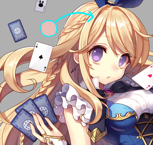 すごい 髪 ハイライト 入れ方 イラスト