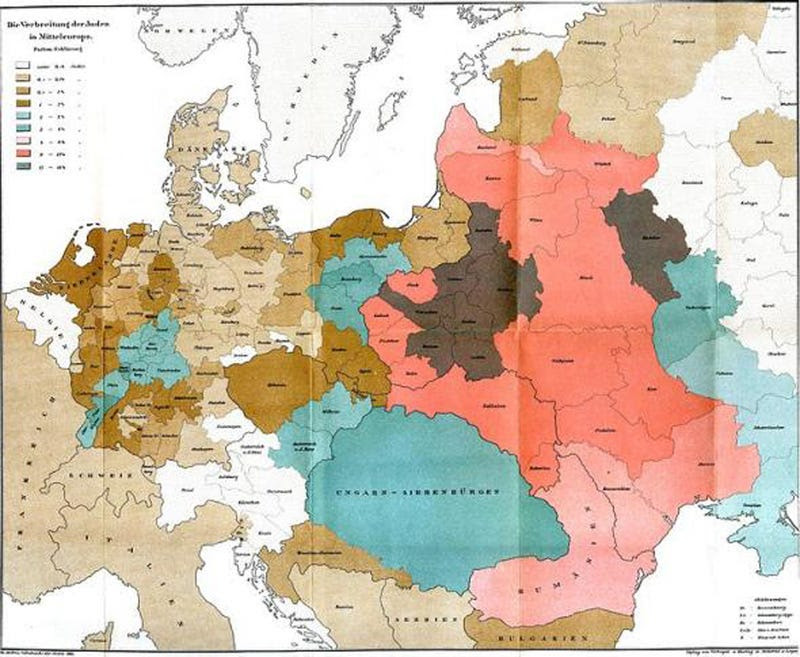 jewish surname map