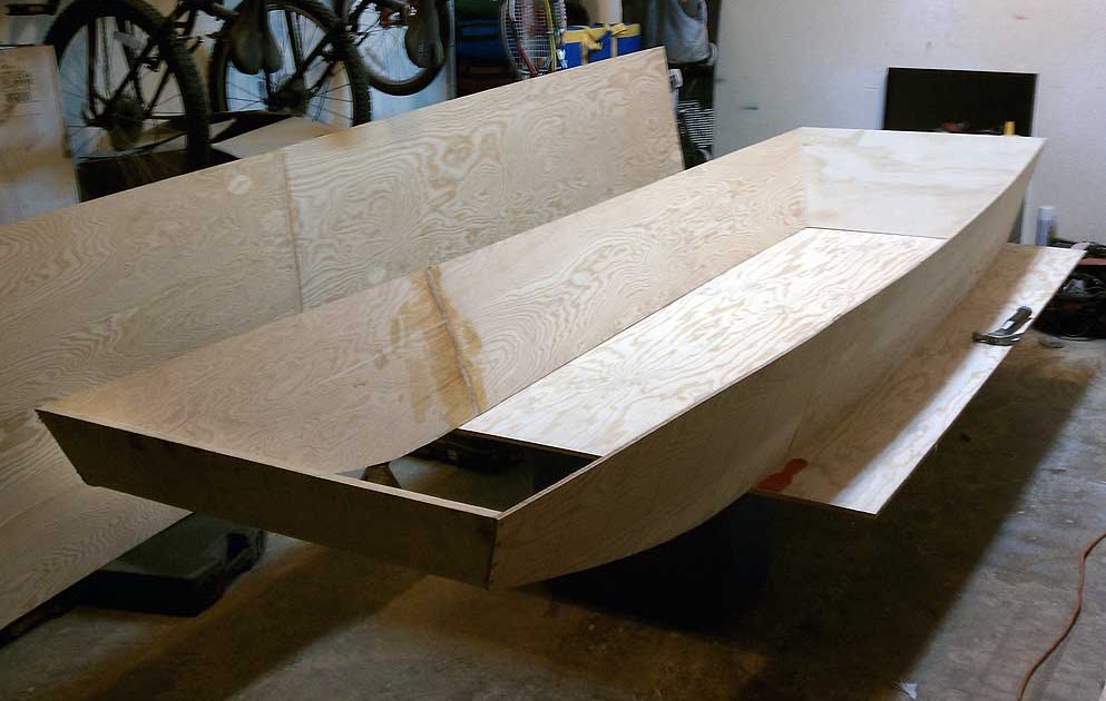 How to build a jon boat from plywood