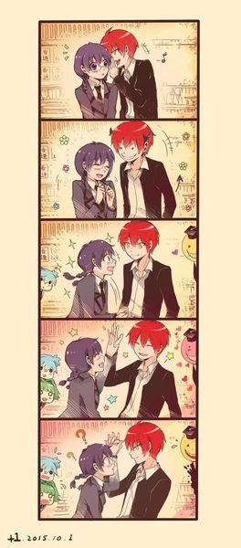 0以上 暗殺 教室 カップル イラスト 刀剣 乱舞 イラスト 漫画