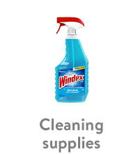 Cleaning supplies for a sparkling home