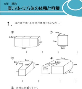 √100以上 体積 問題 プリント 139199