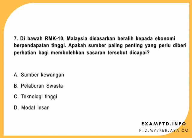 Soalan Ptd 2019 Dan Jawapan - Kebaya Umi