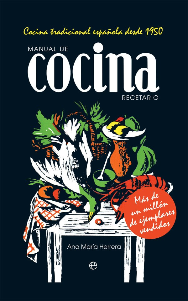 Portada de Manual de cocina. Recetario