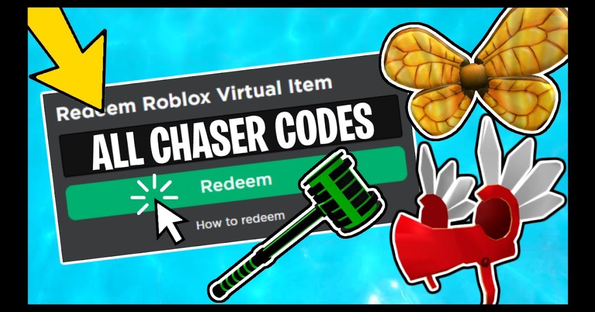 Roblox Chaser Codes Items New Roblox Codes August 2019 - roblox redvalk chaser code