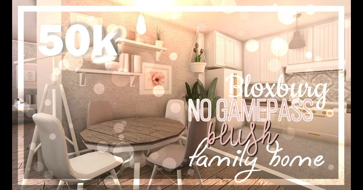 Bloxburg Blush Family Home Cheap - roblox rap song ids 2019 nurobloxfreeppua