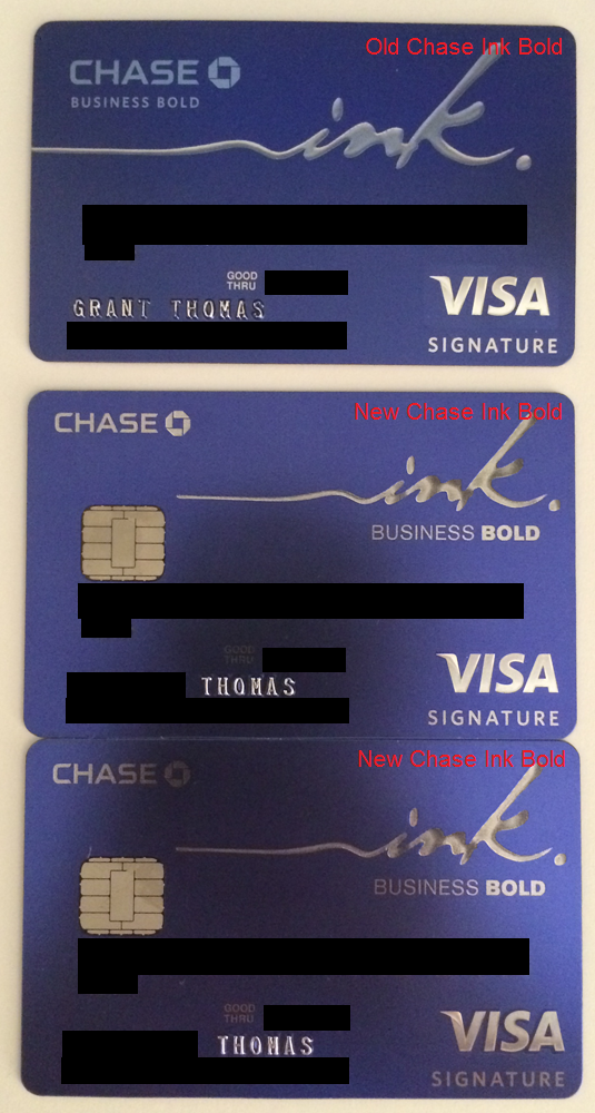 Ink business preferred ® credit card. Chase Ink Bold And Plus Business Credit Cards Now Being Issued With Chip And Signature Pics