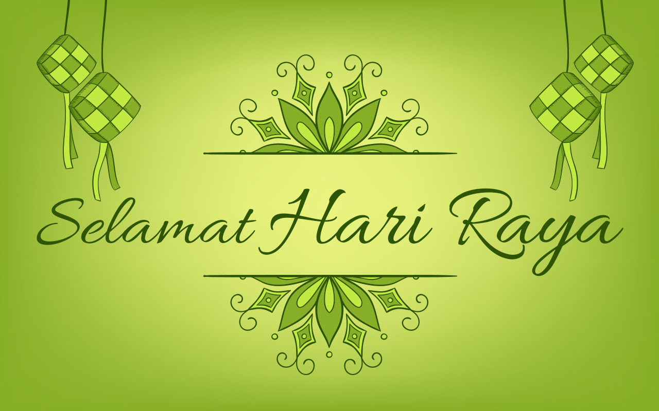 During the month of ramadan, fasting is done between dawn and dusk and on this day, muslims all over the region can end their fast and enjoy fellowship. Teclutions Selamat Hari Raya Aidilfitri Festive Green Celebration Muslim 2018 Horizontal Insight With Teclutions