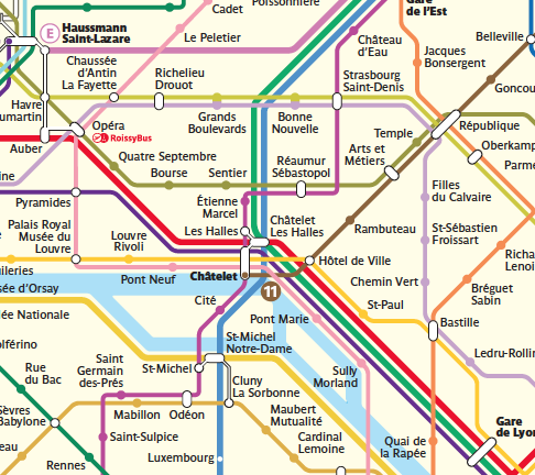 Plan de paris ratp