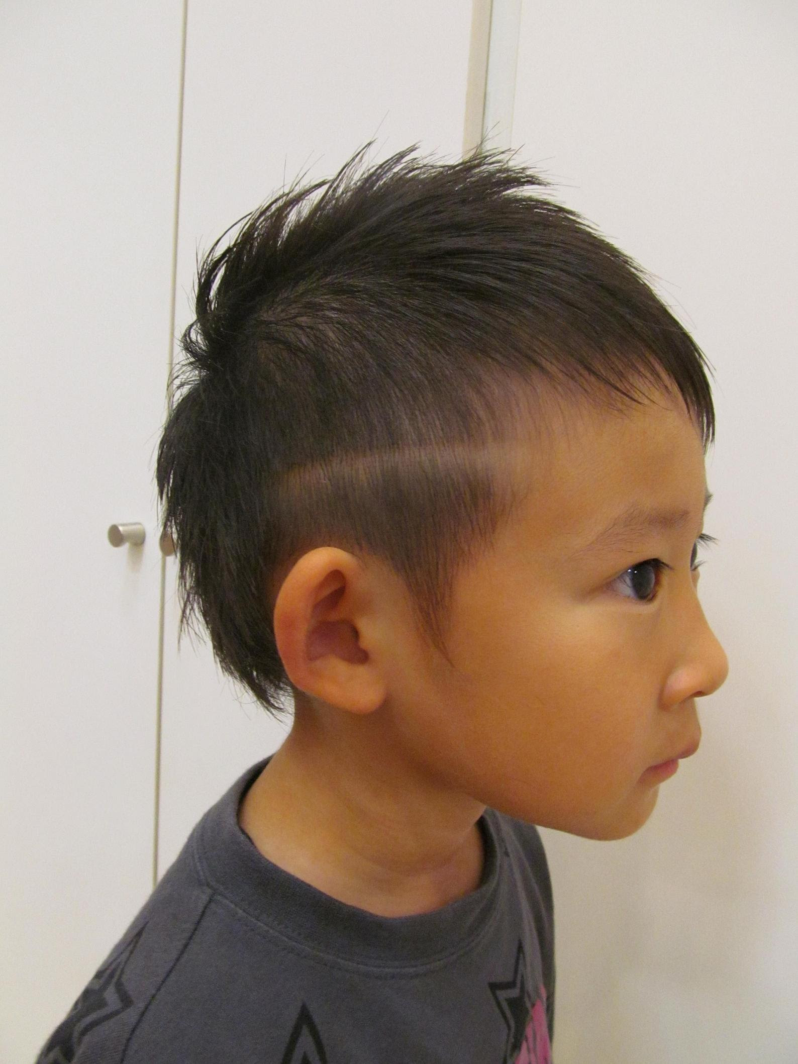 すごい 髪型 子供 ソフトモヒカン ヘアスタイルのアイデア
