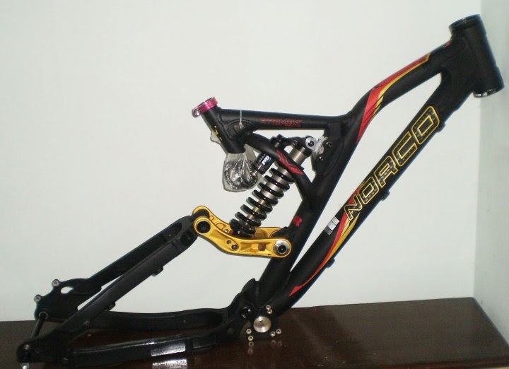 Frame NORCO Atomik with rear shock FOX DHX 3 0 Air Harga 