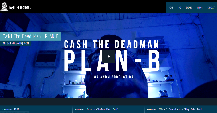 CashTheDeadman Site Sceen shot