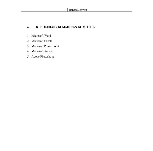 Contoh Resume Bahasa Melayu Doc