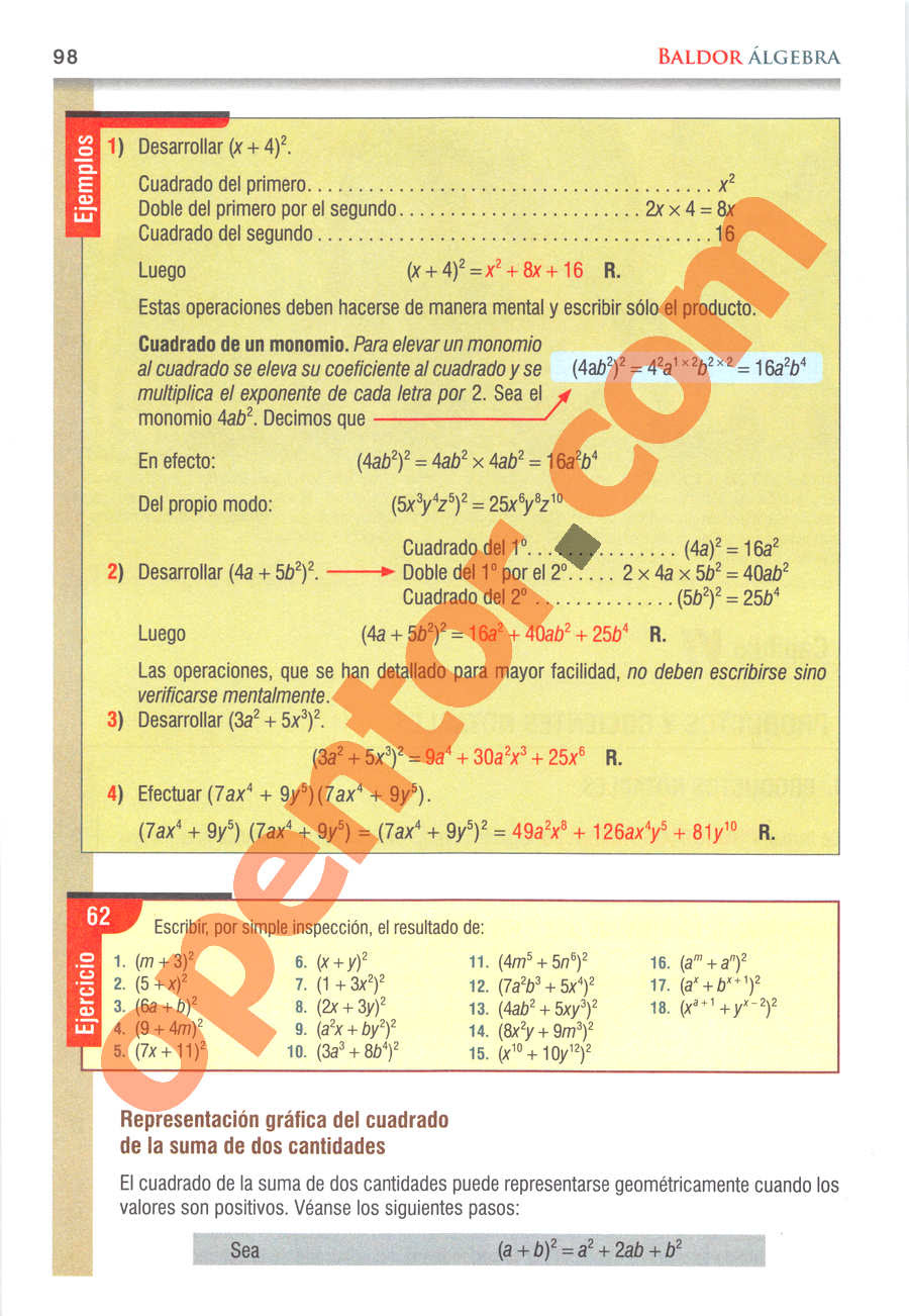 Pagina 98 Contestada Del Libro De Matematicas 6 Grado ...