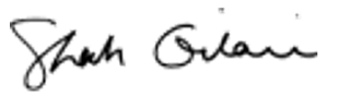 Shah Gilani Signature