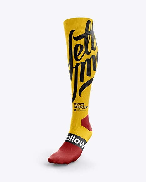 Download Long Socks PSD Mockup