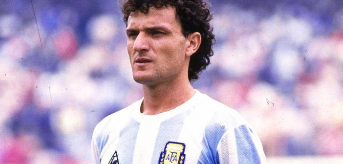 Camisa seleção argentina personalizada camiseta futebol. Jose Luis Cuciuffo Ex Zagueiro E Companheiro De Maradona Na Selecao Argentina Campea Do Mundo Em 1986