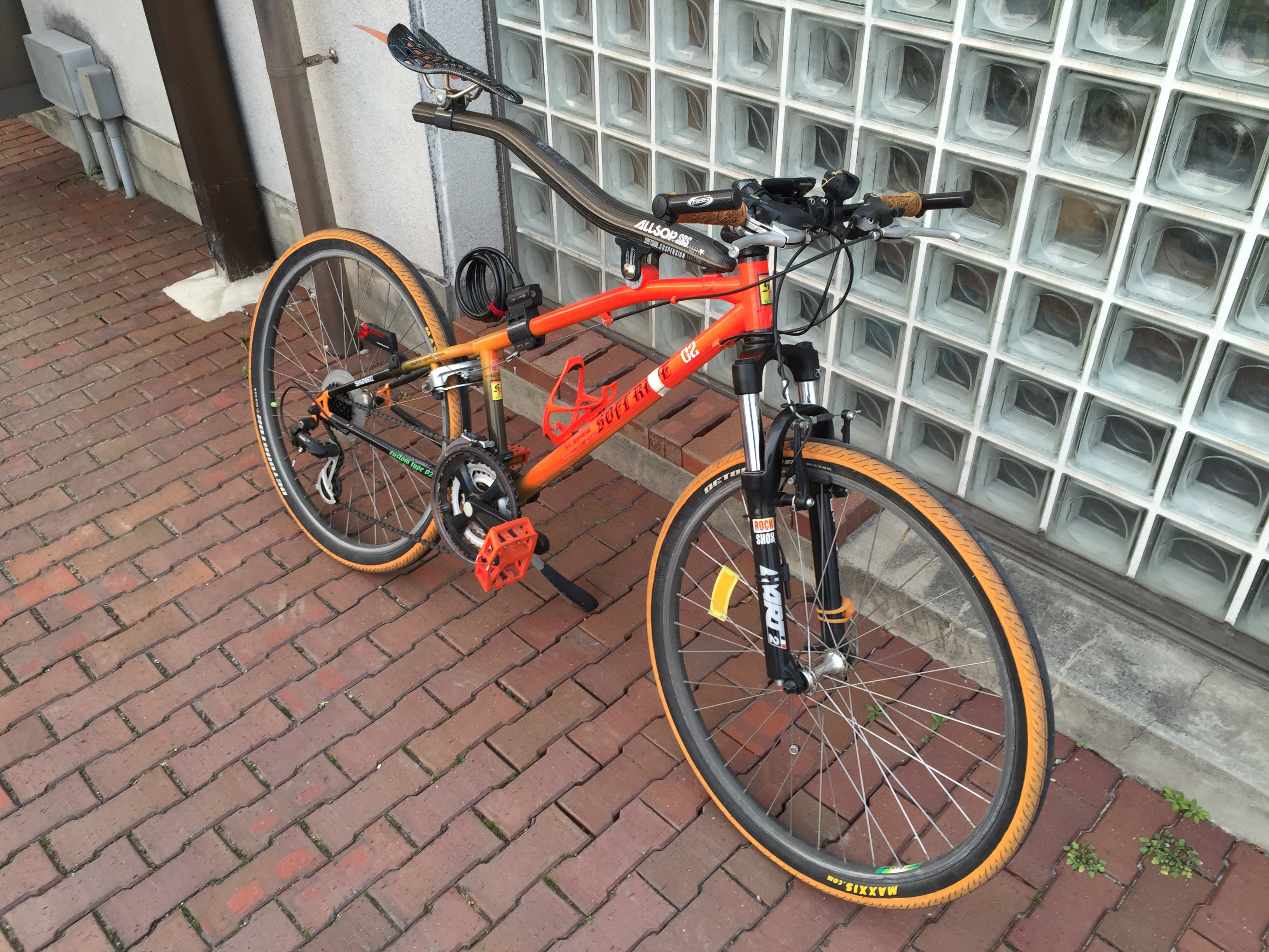 自転車 カーボン フレーム 自作