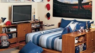 After coming up with rooms for teenage girls , it's now time to give you ideas and inspiration for setting up the room for a teenage boy. Teen Room Ideas