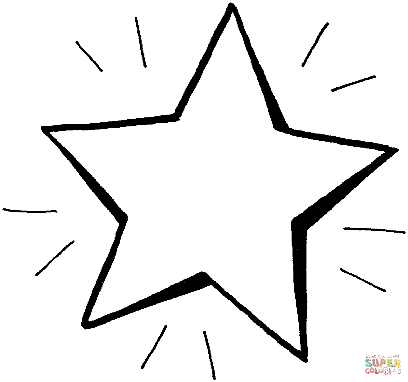 Today is day 7 of our free christmas coloring page. Star Coloring Pages Free Printable Pictures