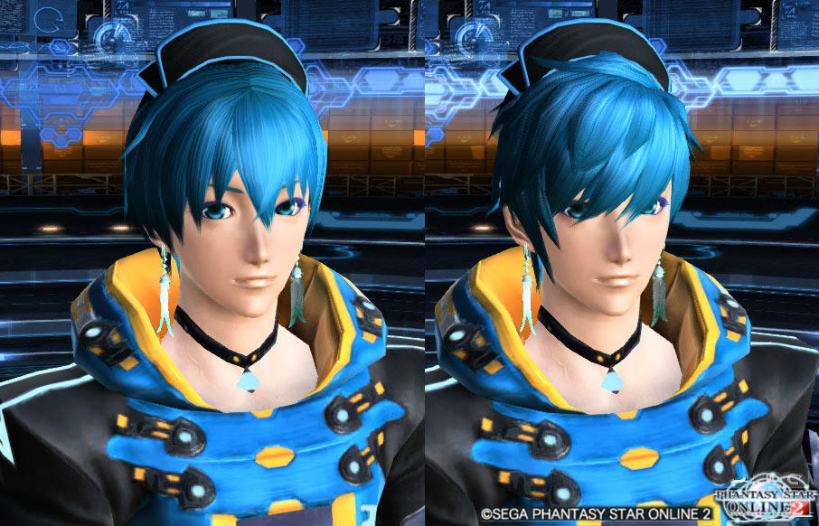 印刷 Pso2 髪型 男性