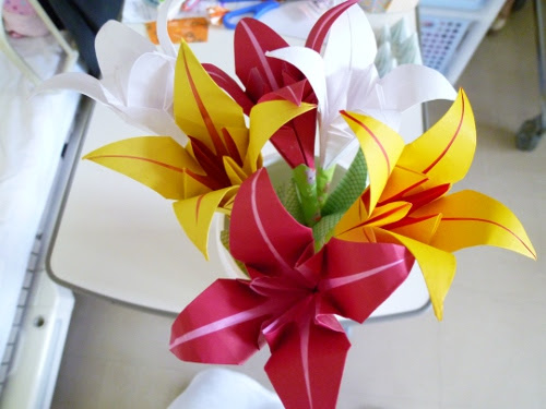 Hd限定折り紙 花 ゆり すべての美しい花の画像