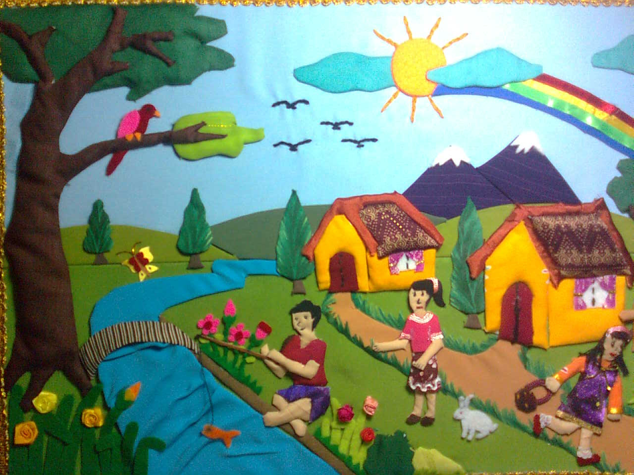  Gambar  Mainan  Dari  Kertas Setelan Bayi