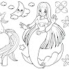 Free Coloring Pages Unicorn Mermaid : Download or print your page here! in 2020 | Unicorn ... - Top 50 free printable unicorn coloring pages.