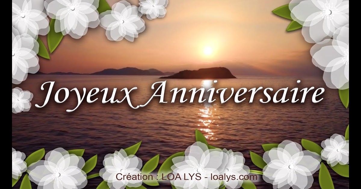 Carte Joyeux Anniversaire Eric Helaine