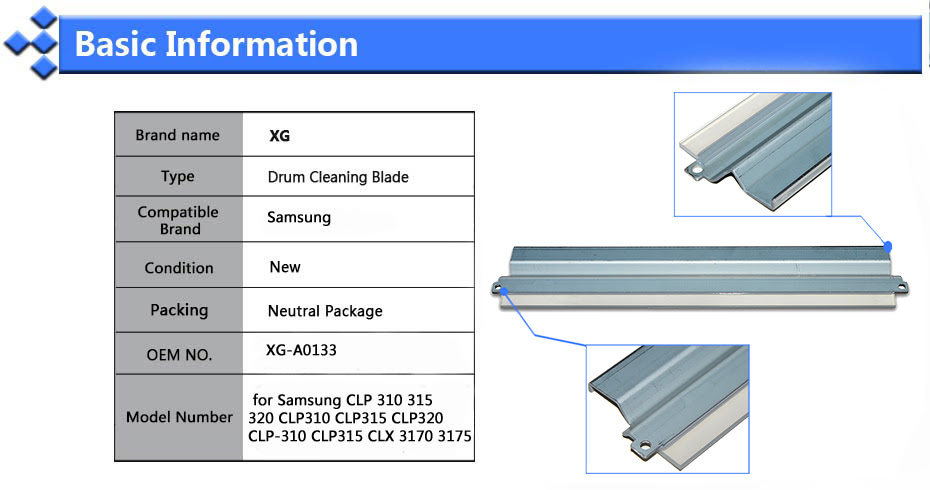 Treiber für samsung clp 315 download und installation für mac laden sie die datei herunter. 1x Kompatibel Trommel Reinigung Klinge Ersatz Fur Samsung Clp 310 315 320 Clp310 Clp315 Clp320 Clp 310 Clp 315 Clx 3170 3175 Drum Cleaning Blade Cleaning Bladeprinter Parts Aliexpress