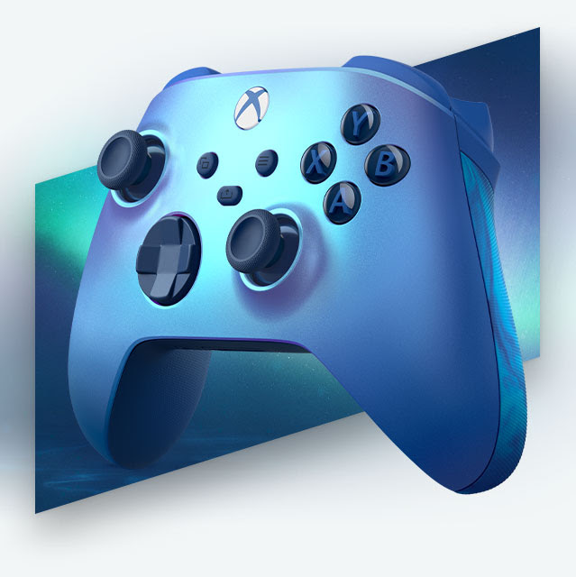 The Aqua Shift Special Edition Xbox Wireless Controller.