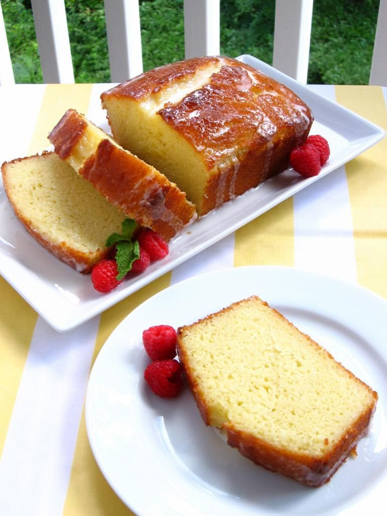 Basically, lemon pound cake wth a ton of zest, basted with lemon juice and sugar, and then glazed wtih lemon juice and sugar. Ina Garten S Lemon Loaf Cake And Raffaldini Vineyards Willow Bird Baking
