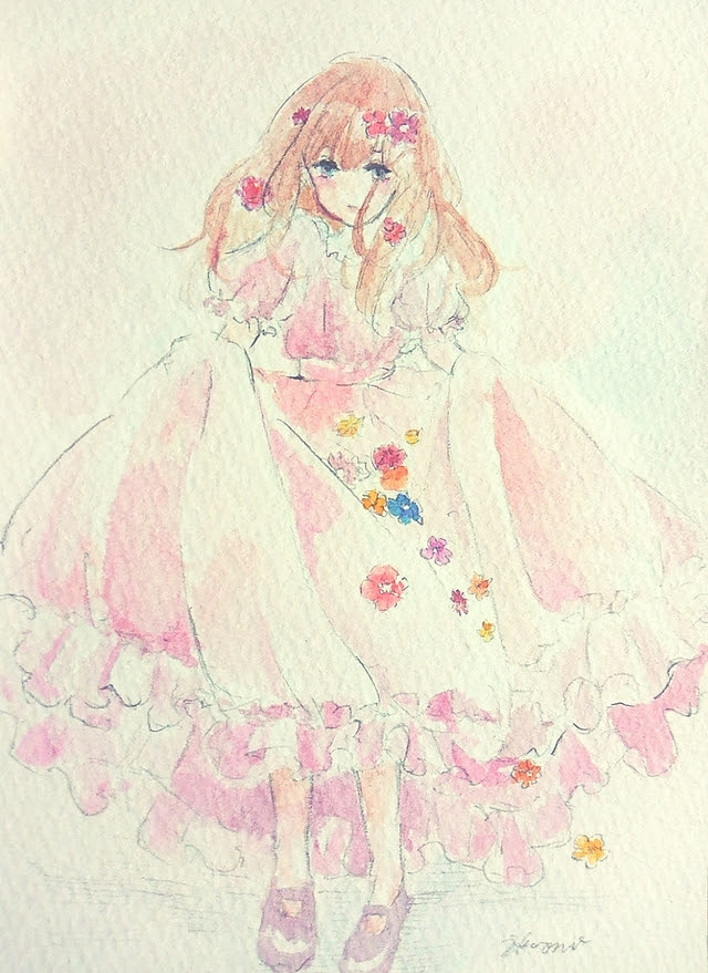 最高のイラスト画像 綺麗なドレス イラスト 可愛い