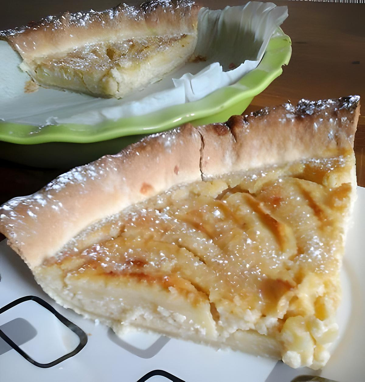 Une recette traditionnelle mais qui a toujours autant de succès auprès des petits comme des grands. Recette De Tarte Aux Pommes Normande Par La Cuisine De Nad