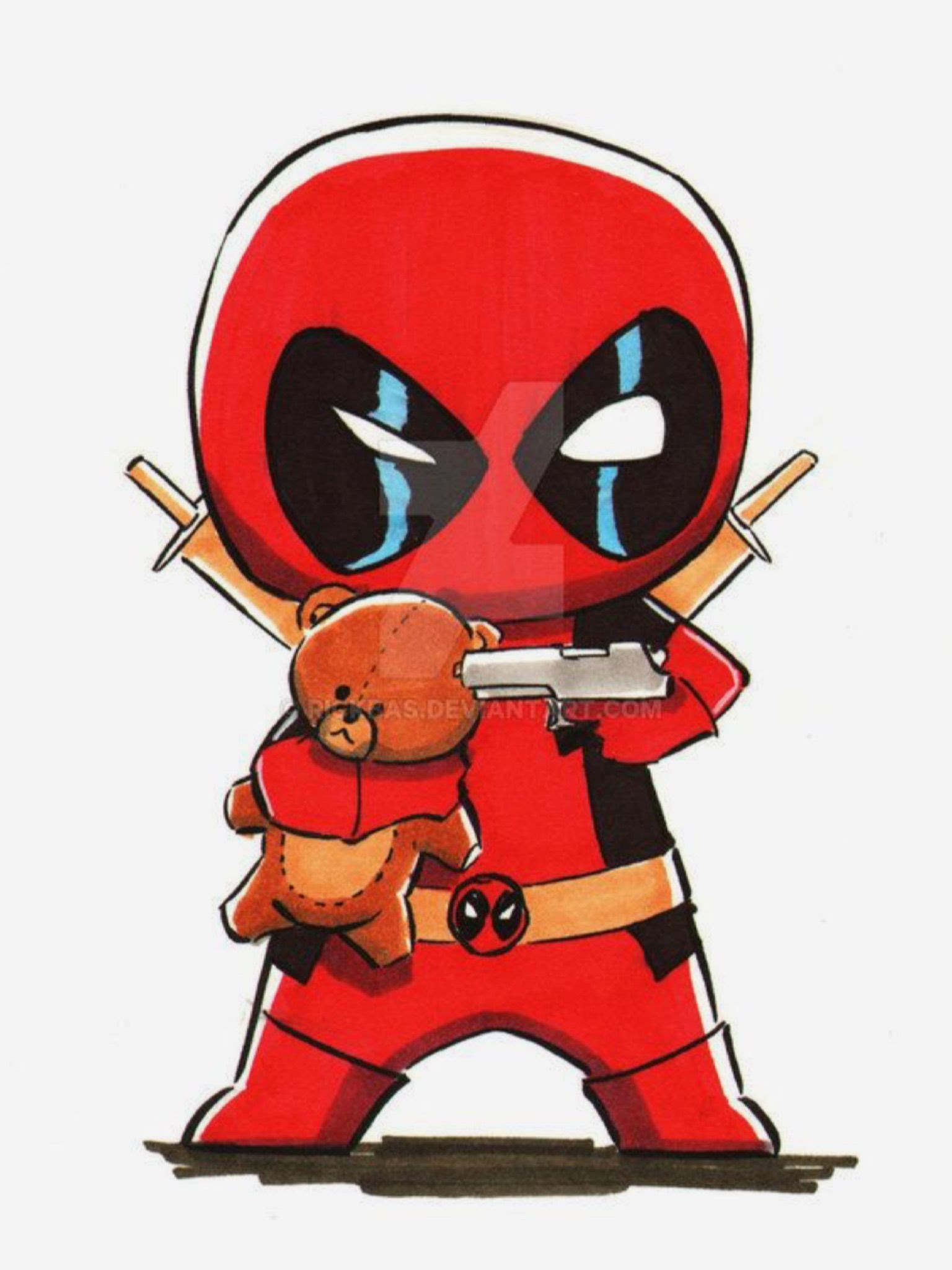 かわいい デッド プール イラスト Joshimageshgv