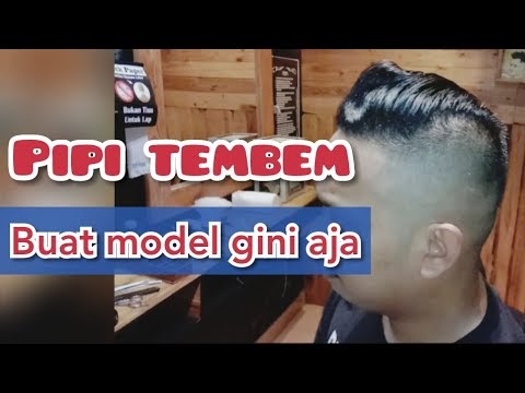 Populer Undercut Muka Tembem Model Rambut  Pria  Undercut 