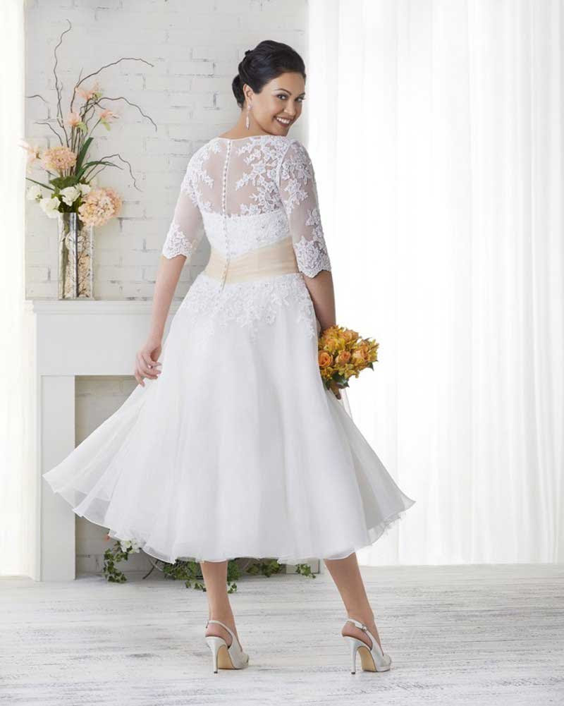 Make sure you fit the dress code and find the right type of long gown for you. 10 Stunning Plus Size Wedding Dresses Tips Advice Release The Stress About The Dress The Inspired Bride