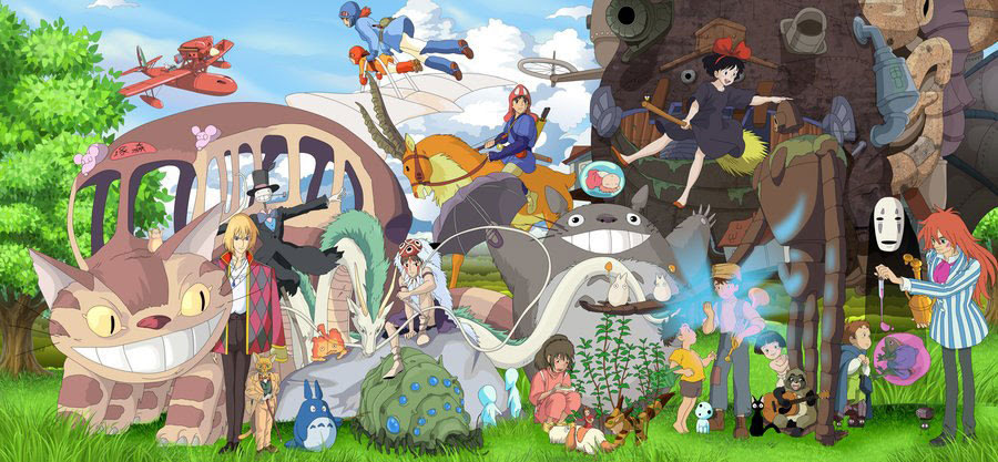 無料イラスト画像 元のジブリ 宴会 イラスト