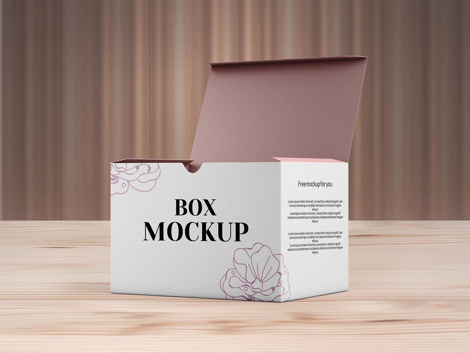 Free Open Box Psd Mockup Branding Mockups - Free PSD Mockups Smart Object and Templates to ...