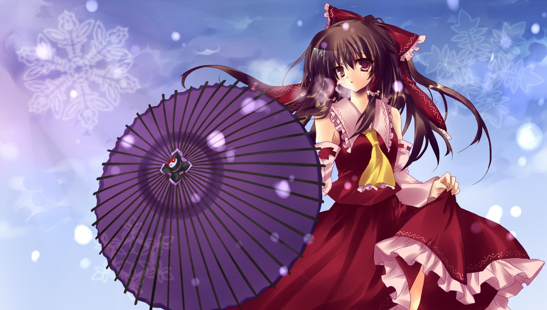 ディズニー画像ランド 無料ダウンロードかっこいい 東方 霊夢 壁紙