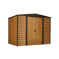 Steel storage shed 8 feet by 6 feet