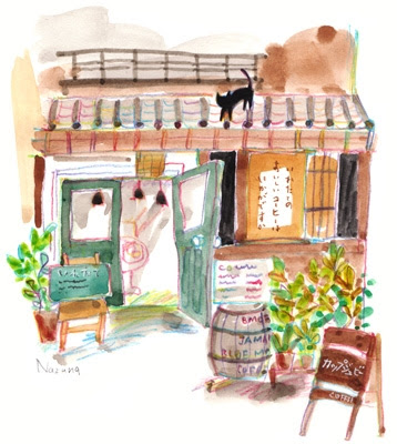 最新おしゃれ カフェ 外観 イラスト 全イラスト集