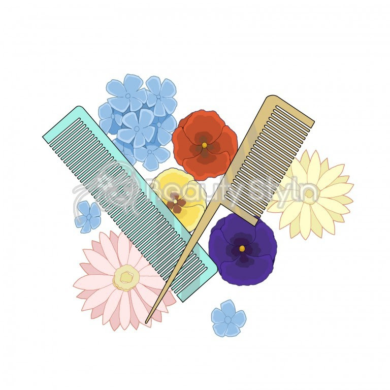 無料イラスト画像 上かわいい 美容 師 かわいい はさみ イラスト