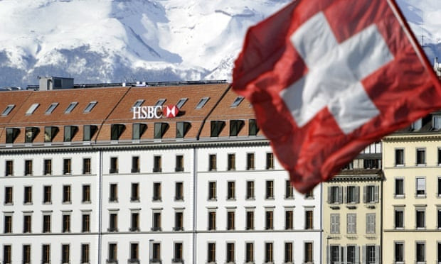  HSBC private bank in Geneva, Switzerland. Photograph: Harold Cunningham/Getty Images