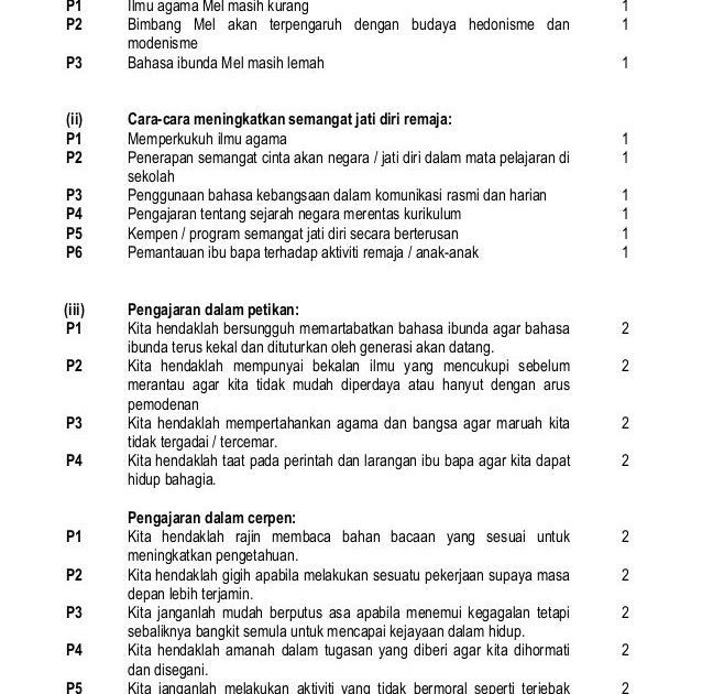 Kertas Soalan Bahasa Melayu Spm Sebenar 2019 - Selangor x