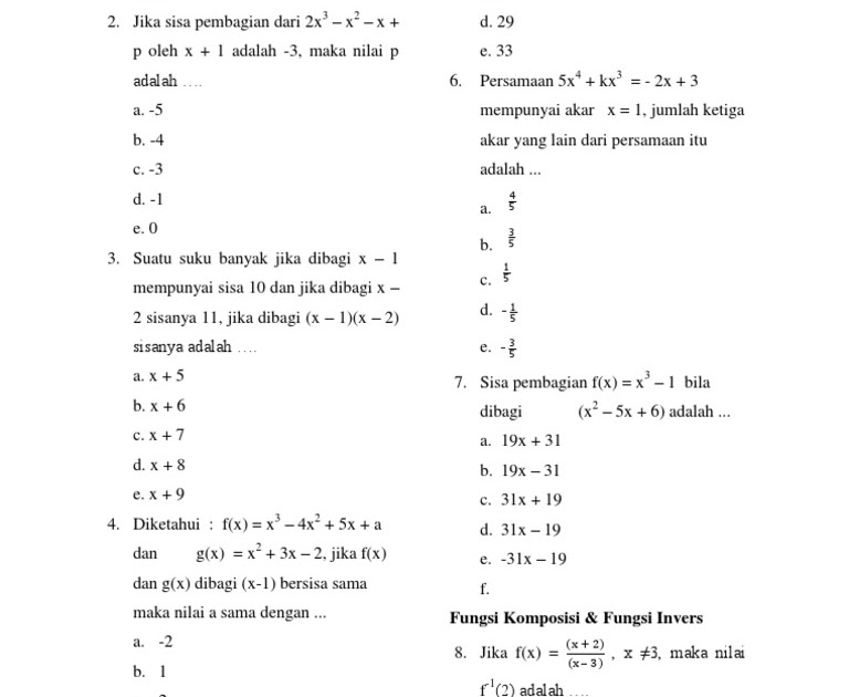 Soal Essay Biologi Kelas Xi Semester 1 Beserta Jawaban - Soal Terpadu