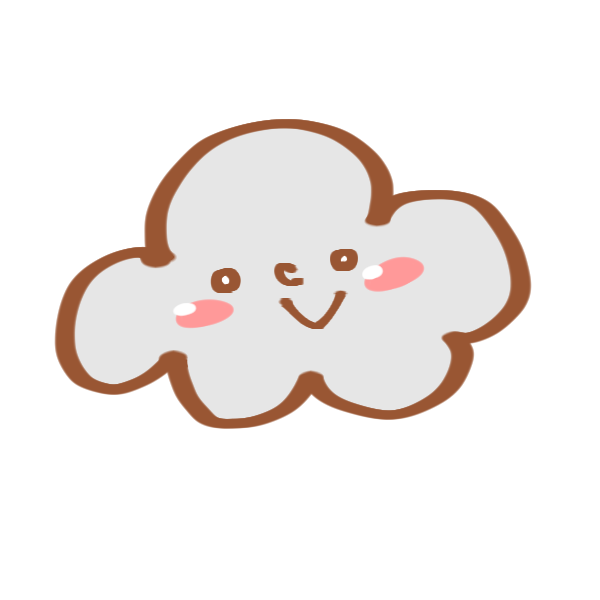 すべての動物の画像 50 曇り イラスト かわいい