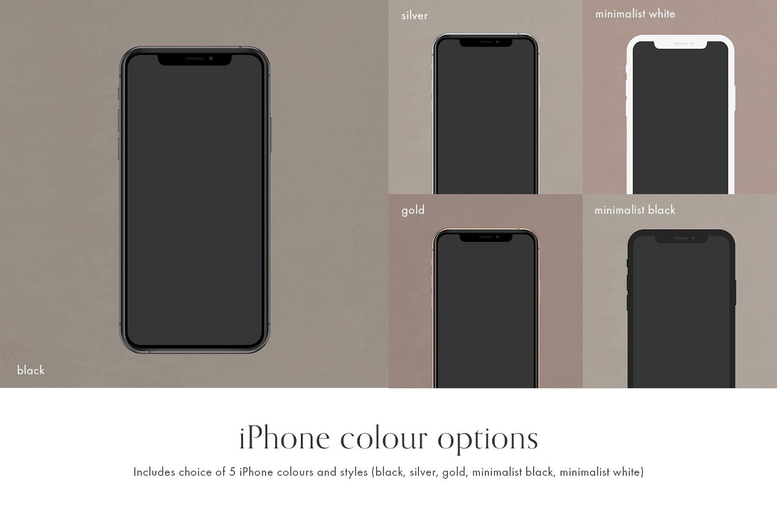 Download 10386+ Minimal White Iphone Mockup for Branding