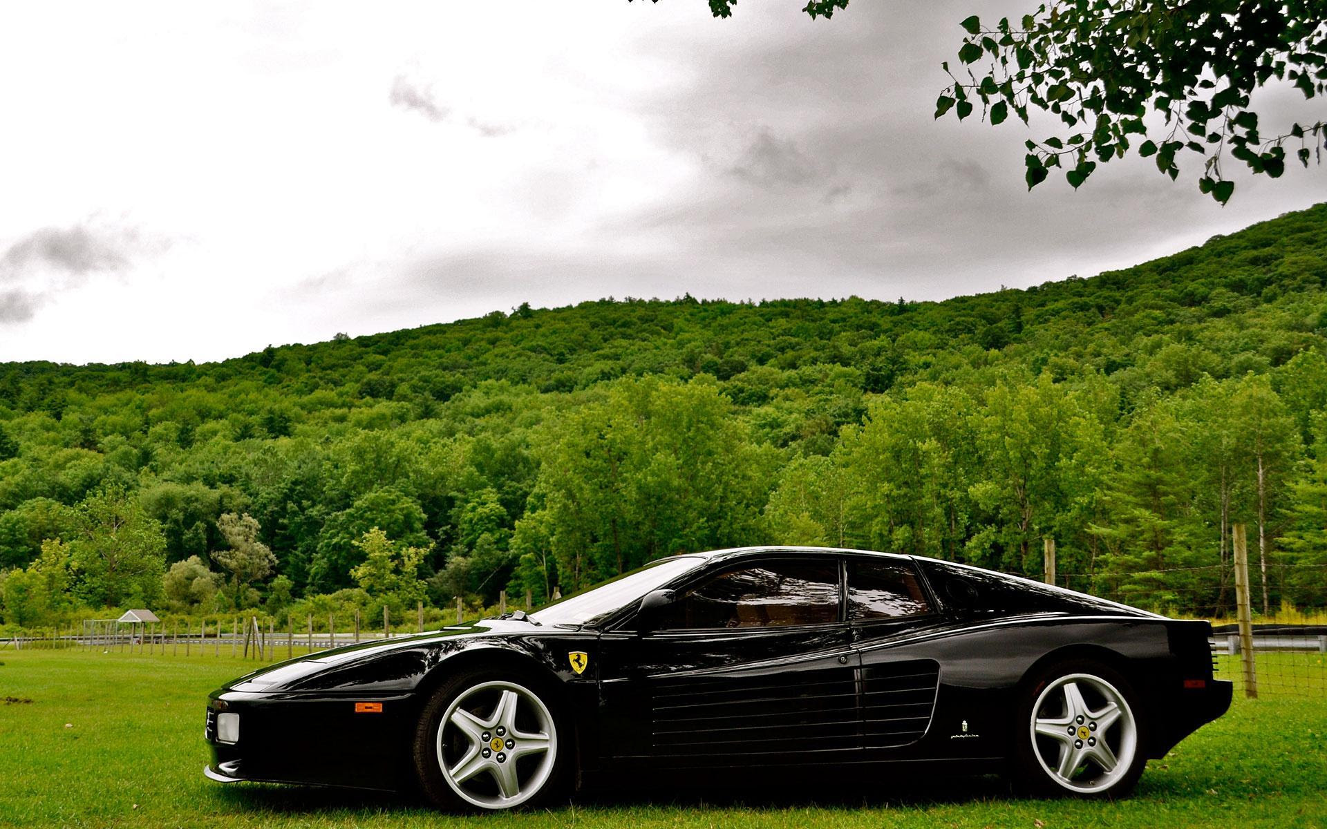 Gambar Mobil  Ferari Hitam  Modifikasi Mobil 
